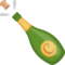 Bottle With Popping Cork emoji on Facebook